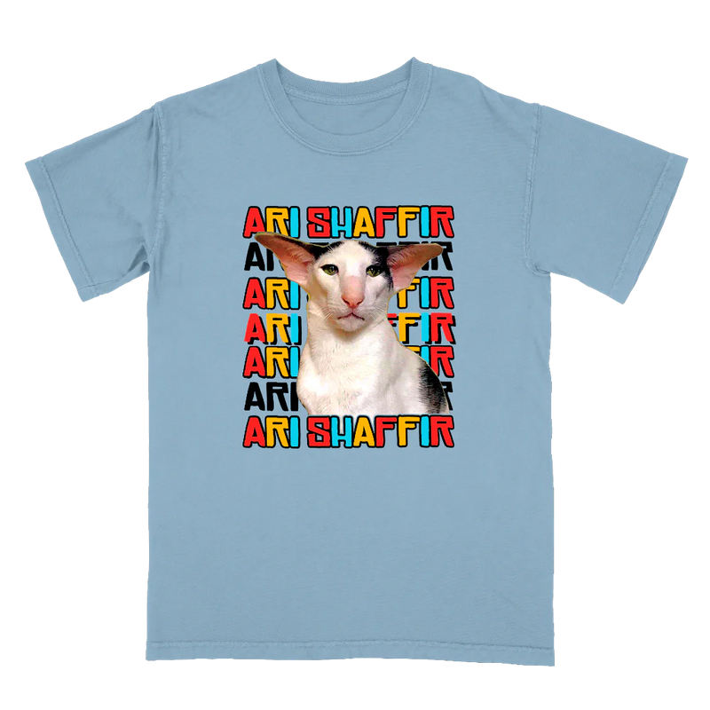 Ari Tour Cat T-Shirt - Blue