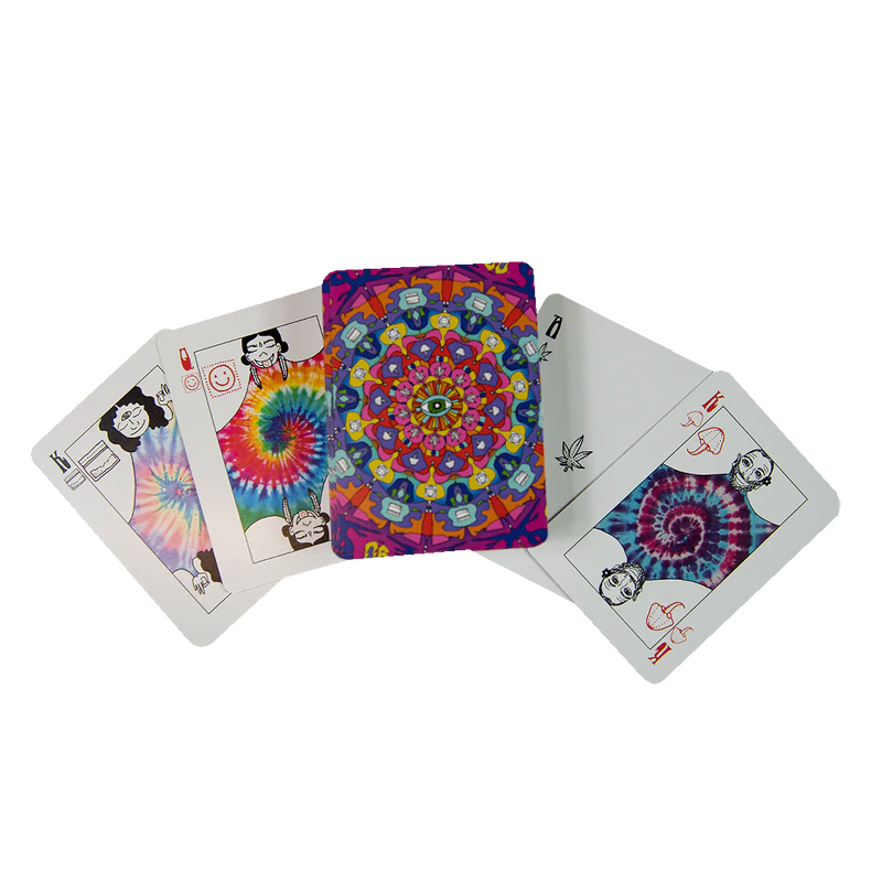 Psychedelic Playing Cards