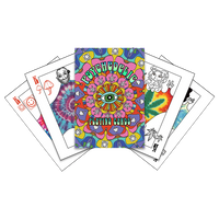 Psychedelic Playing Cards